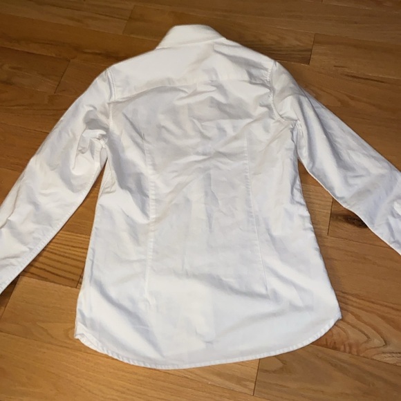 Madison Oxford Shirt in Classic White by Southern Tide, size XXS, EUC - Picture 8 of 11